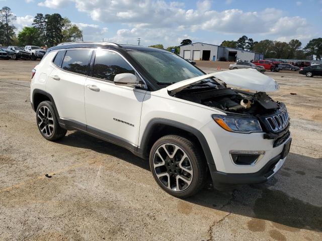 3C4NJDCB0JT207676 - 2018 JEEP COMPASS LIMITED WHITE photo 4