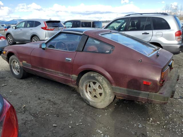 JN1HZ04S7CX443815 - 1982 DATSUN 280ZX RED photo 2