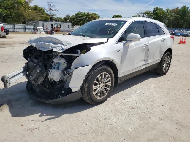 1GYKNCRS7KZ165343 - 2019 CADILLAC XT5 LUXURY WHITE photo 1