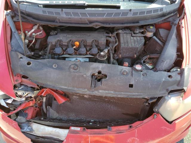 2HGFG12949H536256 - 2009 HONDA CIVIC EXL RED photo 11