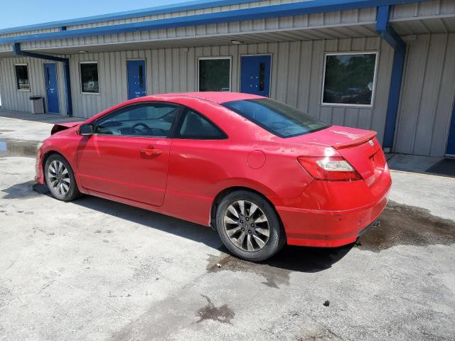 2HGFG12949H536256 - 2009 HONDA CIVIC EXL RED photo 2