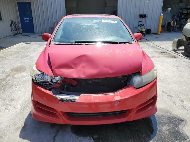 2HGFG12949H536256 - 2009 HONDA CIVIC EXL RED photo 5