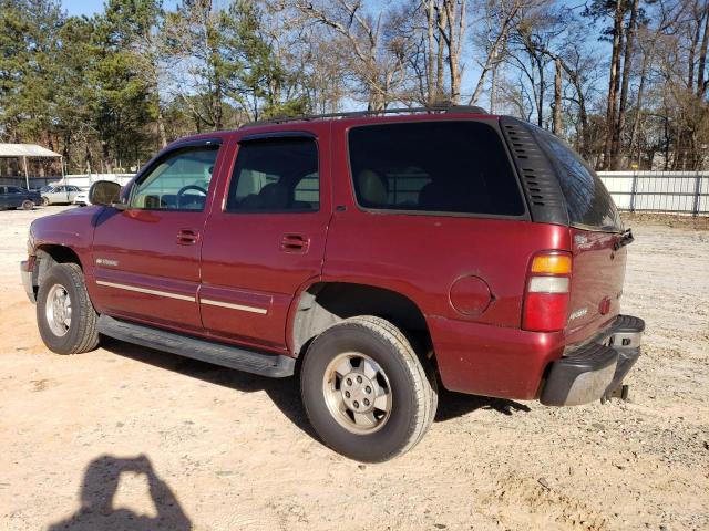 1GNEC13Z43J196852 - 2003 CHEVROLET TAHOE C1500 MAROON photo 2