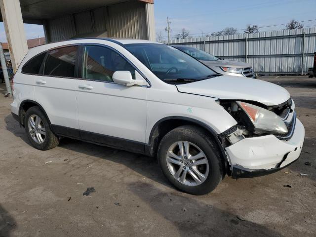 5J6RE4H73BL098583 - 2011 HONDA CR-V EXL WHITE photo 4