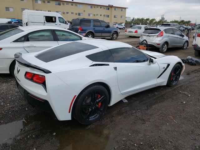 1G1YB2D74H5124019 - 2017 CHEVROLET CORVETTE STINGRAY 1LT WHITE photo 3