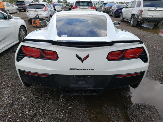 1G1YB2D74H5124019 - 2017 CHEVROLET CORVETTE STINGRAY 1LT WHITE photo 6