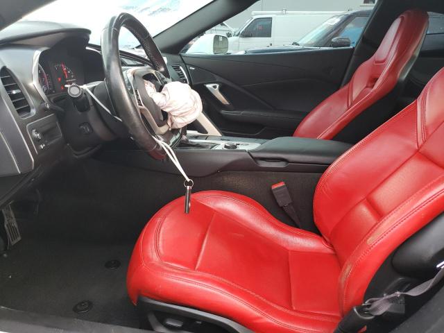 1G1YB2D74H5124019 - 2017 CHEVROLET CORVETTE STINGRAY 1LT WHITE photo 7