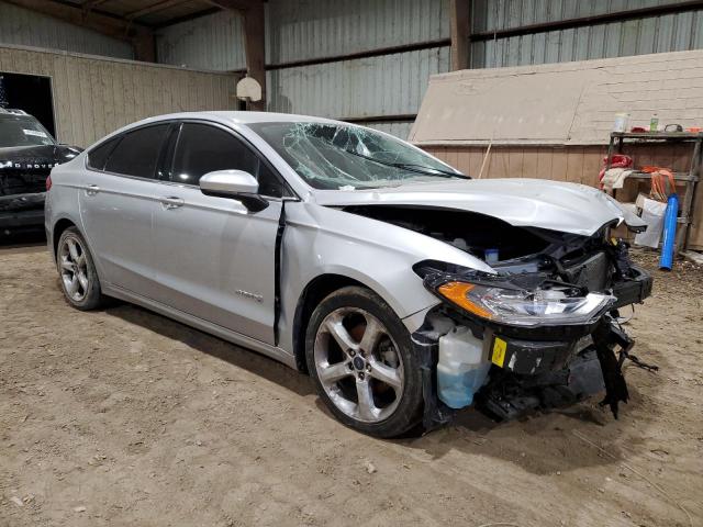 3FA6P0LUXJR137264 - 2018 FORD FUSION SE HYBRID SILVER photo 4