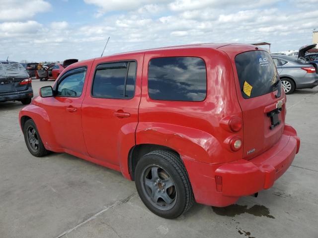 3GNDA23D78S542040 - 2008 CHEVROLET HHR LT RED photo 2