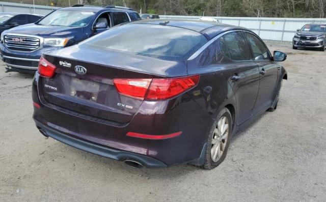 5XXGN4A76EG329441 - 2014 KIA OPTIMA EX MAROON photo 3