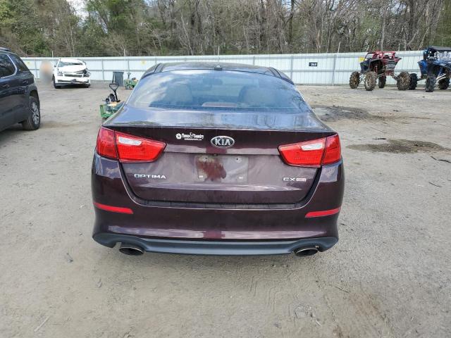 5XXGN4A76EG329441 - 2014 KIA OPTIMA EX MAROON photo 6