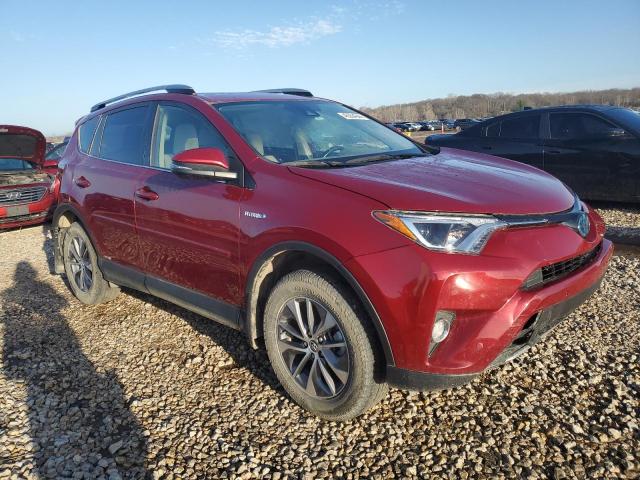 JTMRJREV4JD237761 - 2018 TOYOTA RAV4 HV LE MAROON photo 4