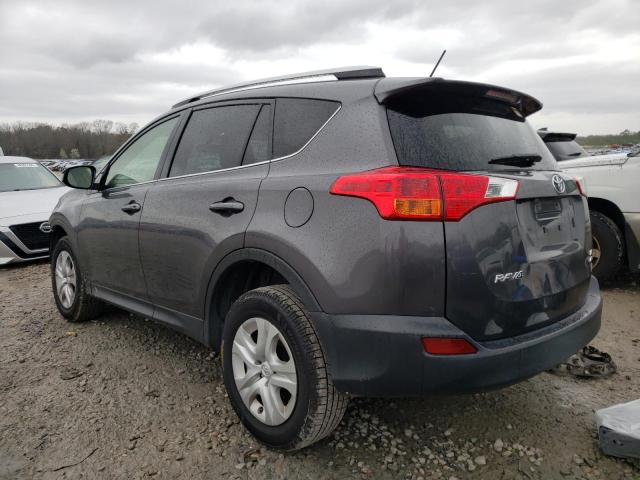 JTMBFREV0EJ006091 - 2014 TOYOTA RAV4 LE GRAY photo 2