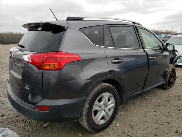 JTMBFREV0EJ006091 - 2014 TOYOTA RAV4 LE GRAY photo 3