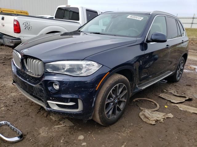 5UXKR0C5XG0P33445 - 2016 BMW X5 XDRIVE35I BLUE photo 1