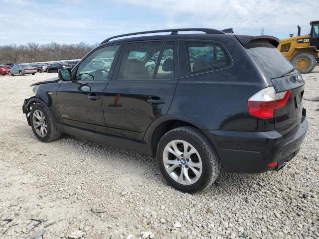 WBXPC9C4XAWJ31740 - 2010 BMW X3 XDRIVE30I BLACK photo 2