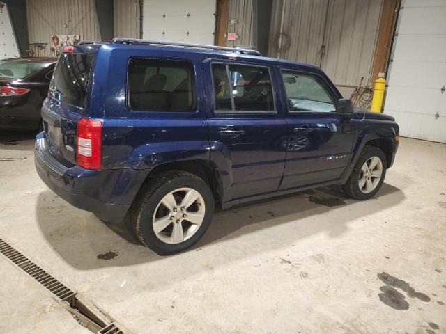 1C4NJRFB9CD630208 - 2012 JEEP PATRIOT LATITUDE BLUE photo 3