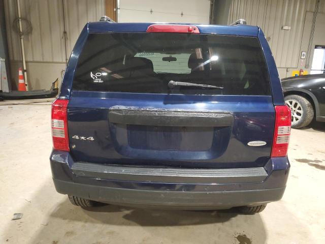 1C4NJRFB9CD630208 - 2012 JEEP PATRIOT LATITUDE BLUE photo 6