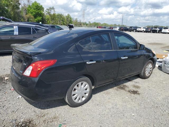 3N1CN7AP3DL847691 - 2013 NISSAN VERSA S BLACK photo 3