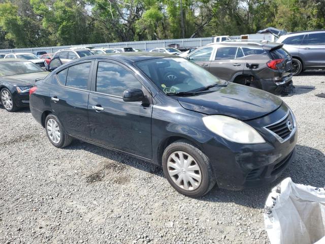 3N1CN7AP3DL847691 - 2013 NISSAN VERSA S BLACK photo 4