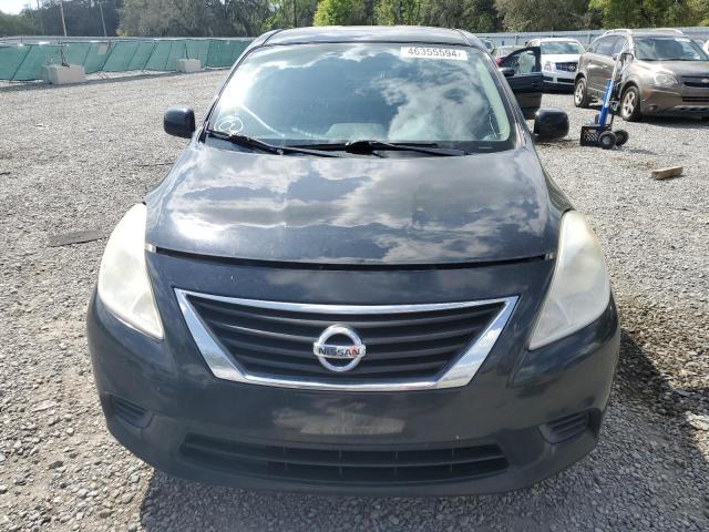 3N1CN7AP3DL847691 - 2013 NISSAN VERSA S BLACK photo 5