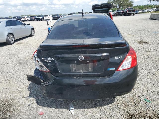 3N1CN7AP3DL847691 - 2013 NISSAN VERSA S BLACK photo 6