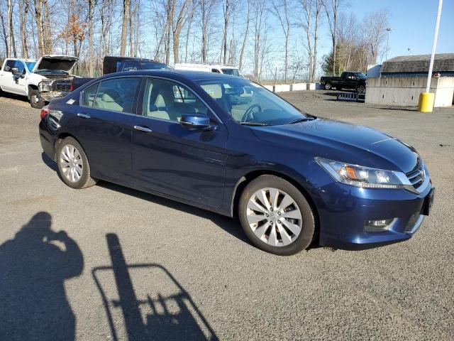 1HGCR2F80FA219489 - 2015 HONDA ACCORD EXL BLUE photo 4