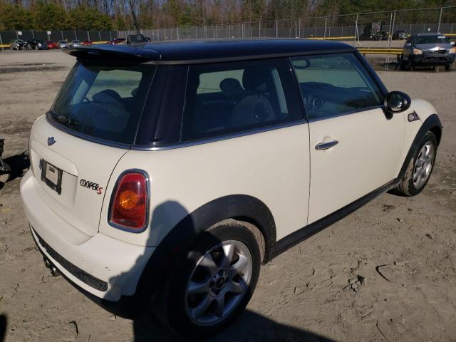 WMWMF7C50ATZ70038 - 2010 MINI COOPER S WHITE photo 3