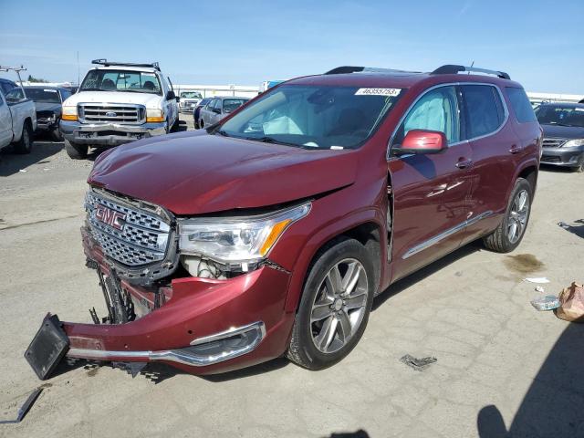 1GKKNXLS6HZ160976 - 2017 GMC ACADIA DENALI BURGUNDY photo 1