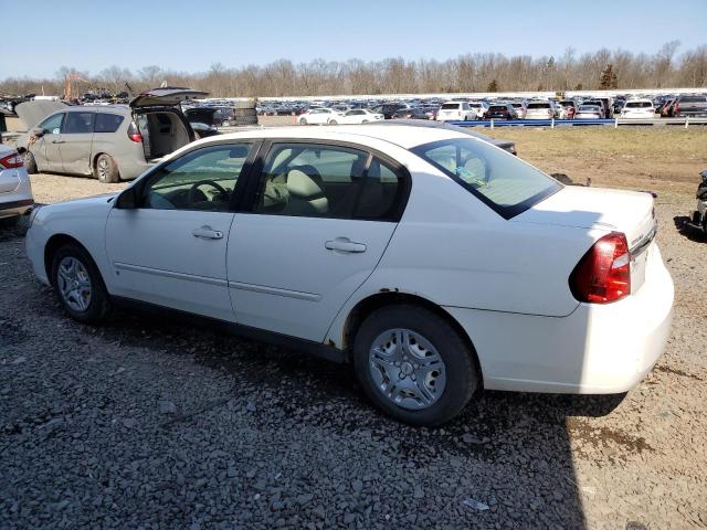 1G1ZS58F97F107958 - 2007 CHEVROLET MALIBU LS WHITE photo 2