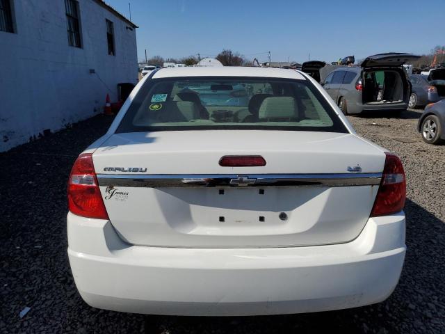 1G1ZS58F97F107958 - 2007 CHEVROLET MALIBU LS WHITE photo 6