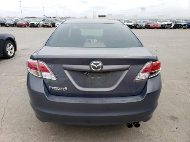 1YVHZ8CH4A5M14065 - 2010 MAZDA 6 I BLUE photo 6