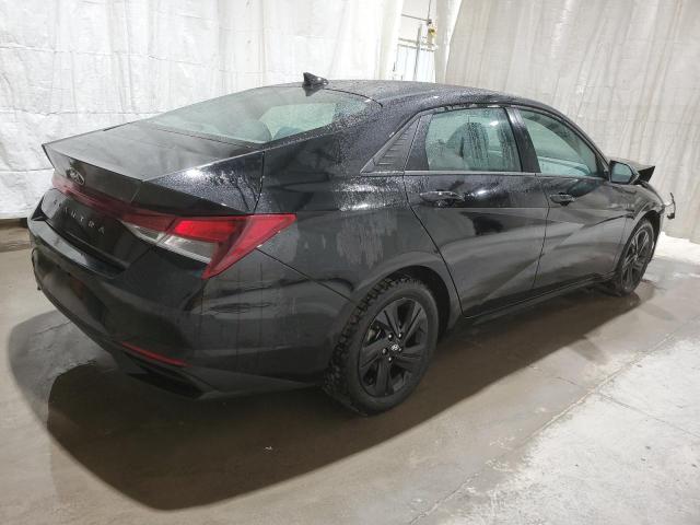 5NPLM4AG1MH033232 - 2021 HYUNDAI ELANTRA SEL BLACK photo 3