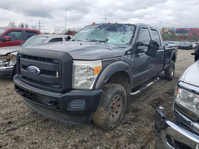 1FD8W3F63BEB81904 - 2011 FORD F350 SUPER DUTY GRAY photo 1