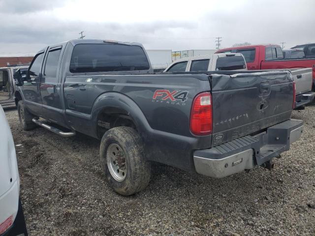 1FD8W3F63BEB81904 - 2011 FORD F350 SUPER DUTY GRAY photo 2