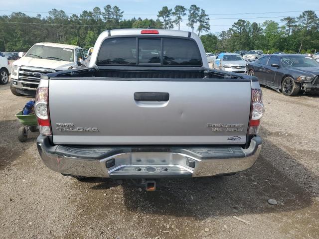 5TFJU4GN4FX068206 - 2015 TOYOTA TACOMA DOUBLE CAB PRERUNNER SILVER photo 6