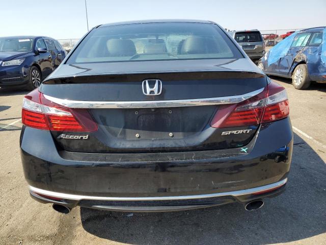 1HGCR2F57GA019412 - 2016 HONDA ACCORD SPORT BLACK photo 6