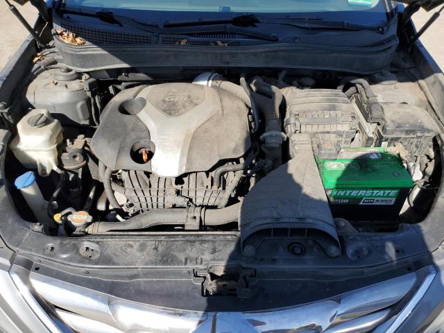 5NPEC4ABXCH392237 - 2012 HYUNDAI SONATA SE GRAY photo 11