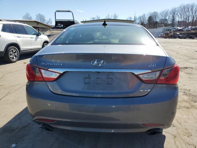 5NPEC4ABXCH392237 - 2012 HYUNDAI SONATA SE GRAY photo 6