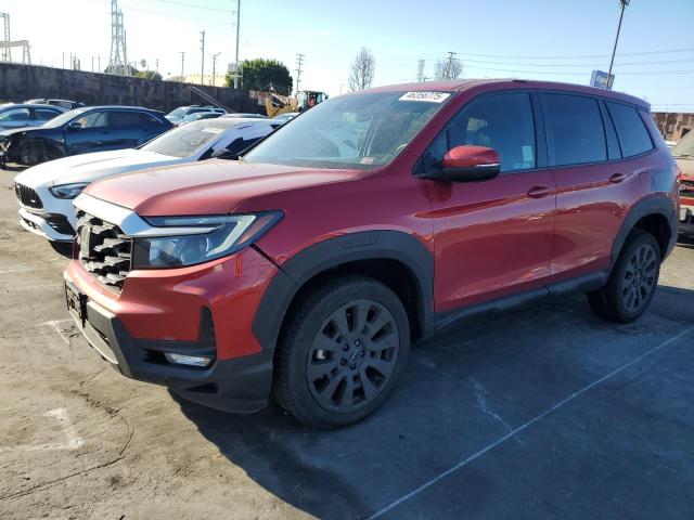 5FNYF8H54PB036057 - 2023 HONDA PASSPORT EXL BURGUNDY photo 1