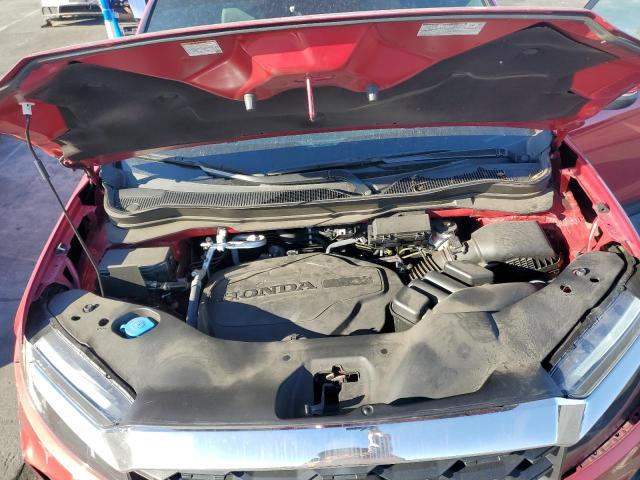 5FNYF8H54PB036057 - 2023 HONDA PASSPORT EXL BURGUNDY photo 12