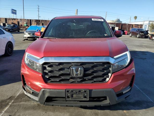 5FNYF8H54PB036057 - 2023 HONDA PASSPORT EXL BURGUNDY photo 5