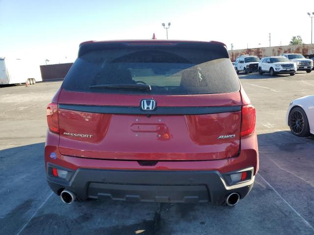 5FNYF8H54PB036057 - 2023 HONDA PASSPORT EXL BURGUNDY photo 6