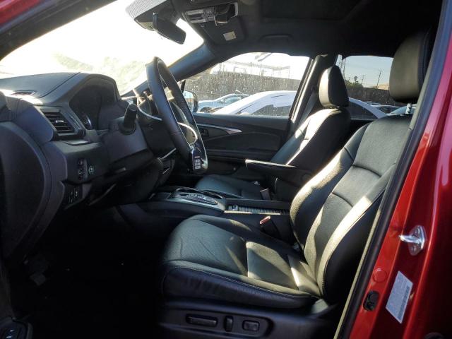 5FNYF8H54PB036057 - 2023 HONDA PASSPORT EXL BURGUNDY photo 7