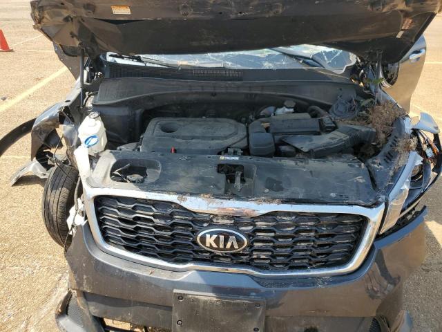 5XYPG4A39KG516350 - 2019 KIA SORENTO L CHARCOAL photo 12