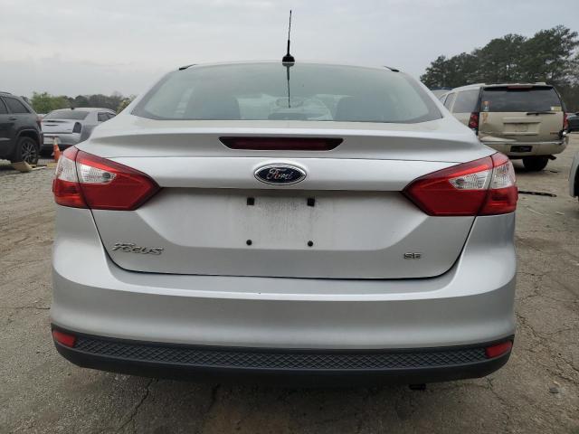 1FAHP3F27CL254841 - 2012 FORD FOCUS SE SILVER photo 6