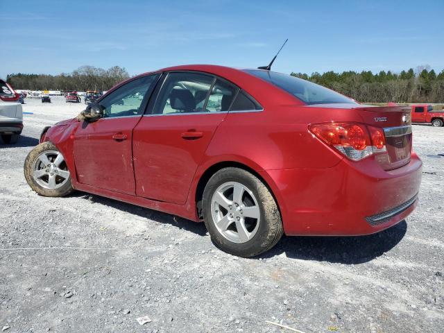 1G1PF5SC1C7355619 - 2012 CHEVROLET CRUZE LT RED photo 2