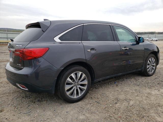 5FRYD4H48EB021675 - 2014 ACURA MDX TECHNOLOGY GRAY photo 3