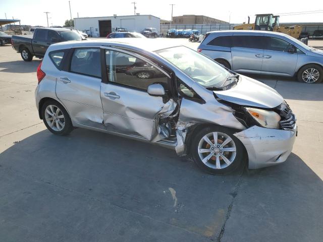 3N1CE2CP0EL369831 - 2014 NISSAN VERSA NOTE S SILVER photo 4