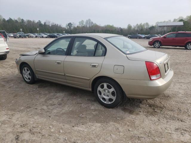 KMHDN45D31U096122 - 2001 HYUNDAI ELANTRA GLS CREAM photo 2